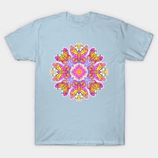 Butterfly mandala T-Shirt